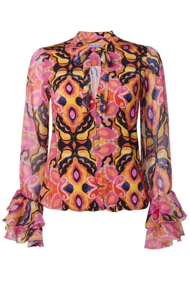 PAULINE A RIU PINK TOP 6527 RIU PINK